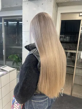 ロング カラー 酒井 竜也のヘアスタイル