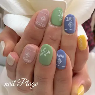 ネイル nail Plage Imai kanaのネイルデザイン
