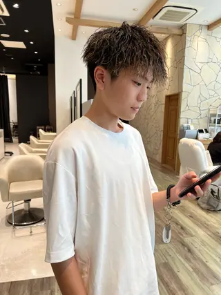 パーマ K-two 谷町店所属・K-two谷町❄️ hinaのヘアスタイル