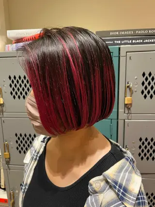 ショート ｼｮｰﾄｶｯﾄ 梅田 山下　すみれのヘアスタイル