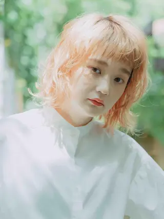 カラー 竹廣 春奈のヘアスタイル