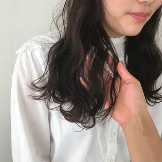 ロング カラー レイヤー/顔周り /AKARIのヘアスタイル