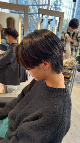 メンズ rinko/メンズ/ ブリーチカラー/栄のヘアスタイル