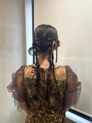 ヘアアレンジ ヤマナカ エリカのヘアスタイル