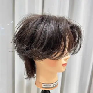 メンズ 曲がる縮毛/カルマパ ーマ/池袋/横村大全のヘアスタイル