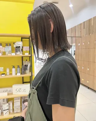 カラー 黒田瀬奈/ボブ まろやかベージュのその他イメージ