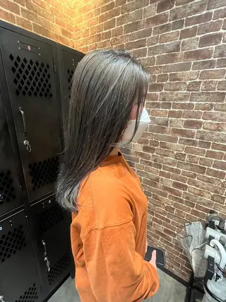 ロング カラー パーマ ヘアアレンジ メンズ キッズ ネイル マツエク・マツパ アイブロウ times salon名駅所属・久木原 ゆりのヘアスタイル