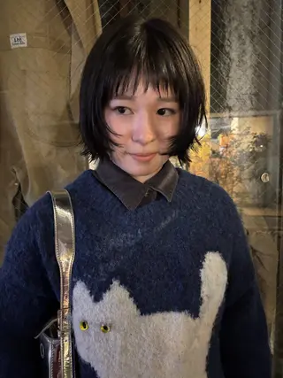 ショート レイヤーボブ🎵 エクステ/りりのヘアスタイル