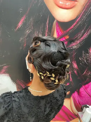 ヘアアレンジ 古賀/レイヤーボブ /ハッシュカットのヘアスタイル