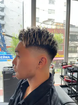 ショート メンズ URBANSTUDIOTOKYO下北沢所属・下北沢メンズサロン 松下隆世のヘアスタイル