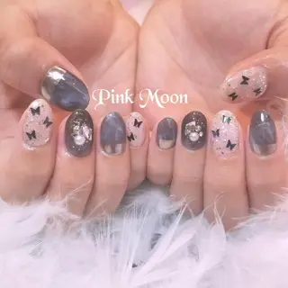 ネイル PinkMoon Nozomiのネイルデザイン