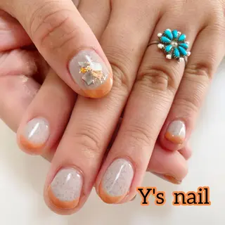 ネイル 手書きが得意🖌️ Y’s  nailのネイルデザイン