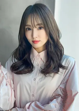 ロング カラー Agu hair lang屋島店所属・大林　恵理 【Agu 屋島】のヘアスタイル