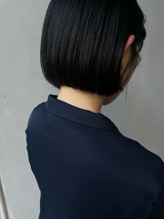 ショート ハナ🌼 梅田/ボブ/パーマのヘアスタイル