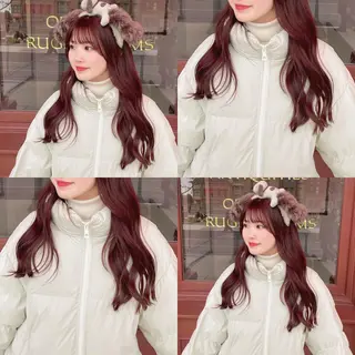 ロング カラー ボブヘアカット Rikapi❤️のヘアスタイル