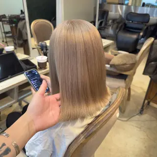 カラー Яe 土浦所属・中村 龍輝のヘアスタイル