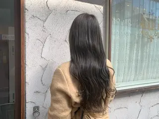 ロング カラー One By The Ect所属・ショート/脱白髪染め ☆宇﨑悠実のヘアスタイル