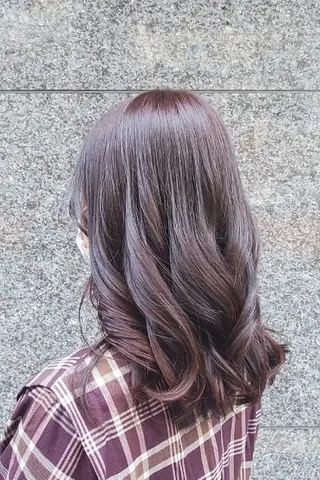 セミロング カラー 💫似合わせカット 💫かずはのヘアスタイル