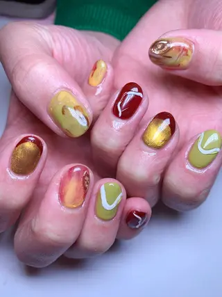 ネイル miu miu大塚店所属・miu miuのネイルデザイン