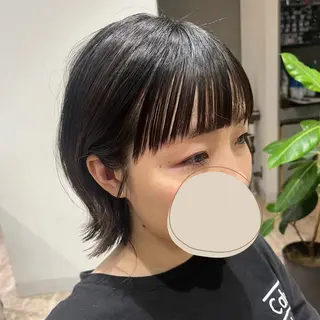 ミディアム Le clic ALPHA所属・小顔似合わせカット/ レイヤー/mai‪のヘアスタイル