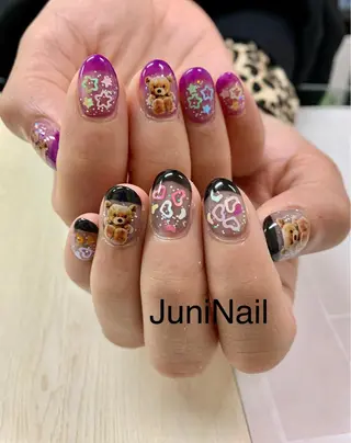 ネイル JuniNail 주니네일🇰🇷suのネイルデザイン