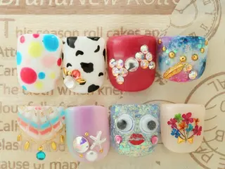 ネイル an sucre baseのネイルデザイン