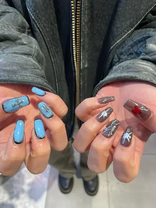 ネイル hair&nail ☯️アイリ☯️のネイルデザイン