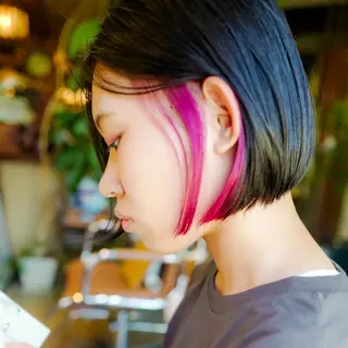 カラー glunge所属・🎩glunge🎩 AYA💄のヘアスタイル