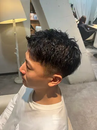 メンズ 新宿/髪質改善カラー 美髪/艶髪/岩重知弥のヘアスタイル