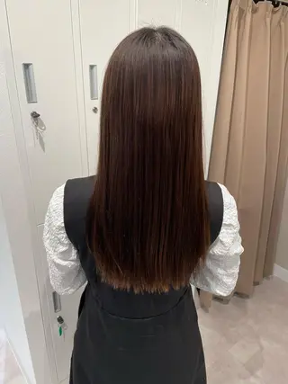 ロング 酒見 里奈のヘアスタイル