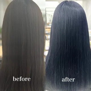 セミロング カラー 【くせ毛さんのお悩み 解決🍀】栗橋のヘアスタイル