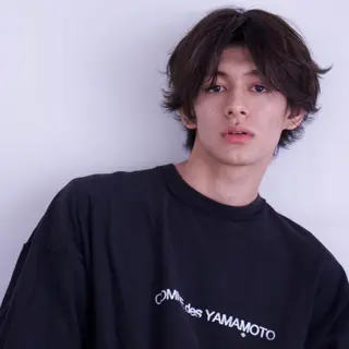 ショート カラー パーマ ヘアアレンジ メンズ パーソナルカラー合わ せたカラー🤍なつみのヘアスタイル