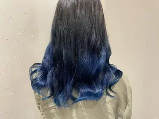 セミロング カラー 絹村 健人のヘアスタイル