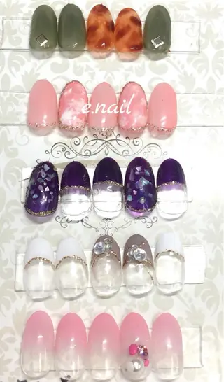 ネイル e.nail所属・和賀井 恵理のネイルデザイン