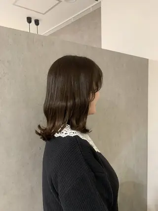 ミディアム レイヤーカット 西宮北口/みなみのヘアスタイル