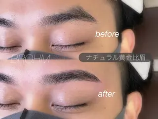 メンズ アイブロウ BROHM所属・BROHM 目黒 kirariの眉毛・アイブロウイメージ