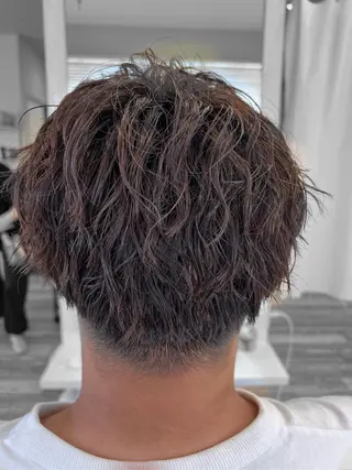 パーマ メンズ HARUKI 艶髪特化美容師のヘアスタイル
