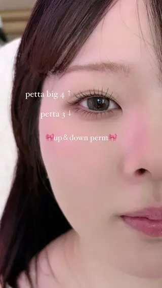 マツエク・マツパ Cosmos豊田 Mikuのマツエク・マツパデザイン