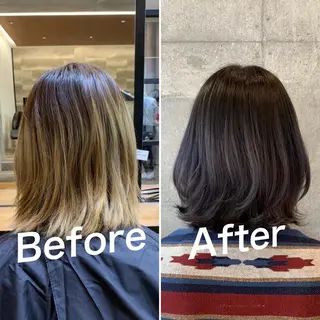 ミディアム 佐瀬竜矢PRIMAL /portのヘアスタイル