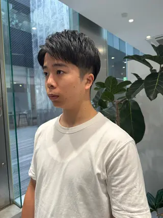 メンズ ひかり／ベージュ ／似合わせカットのヘアスタイル