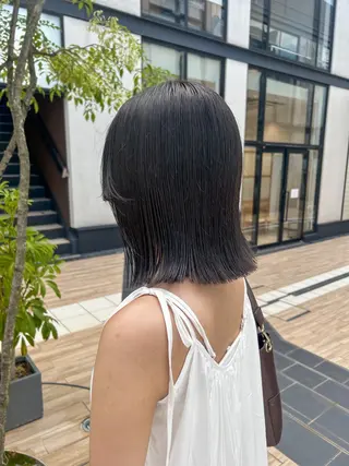 ミディアム カラー ヘアアレンジ yuka .のヘアスタイル