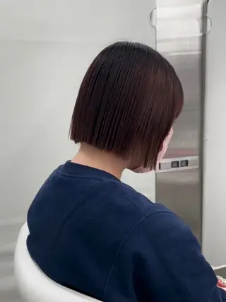 ショート カラー パーマ ヘアアレンジ パク・ボミン小野リエ 韓国ハーフ🦊のその他イメージ