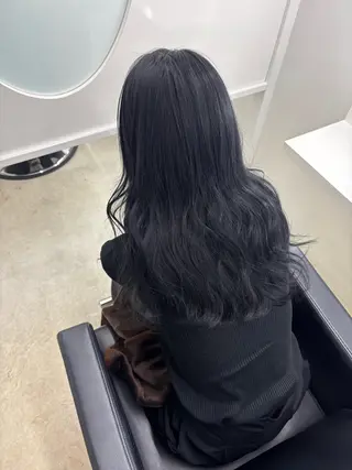 ロング カラー 冨木 雄斗のヘアスタイル