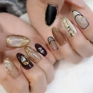 ネイル infinity skyのネイルデザイン