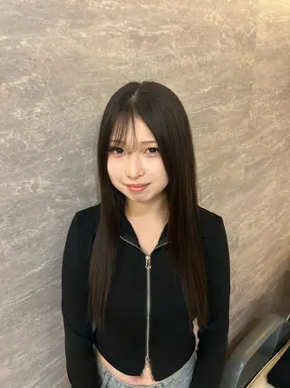 セミロング Plaatje MIYU🤎🤎のヘアスタイル