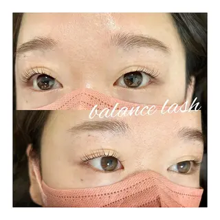 マツエク・マツパ BALANCE LASHのマツエク・マツパデザイン