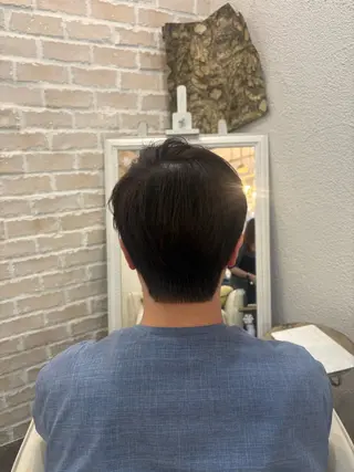 メンズ 木津奈保子💚 ✨艶髪のヘアスタイル