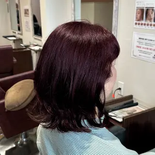 ミディアム カラー 柔らかいcolor ￤韓国￤🩰マユ🩰のヘアスタイル