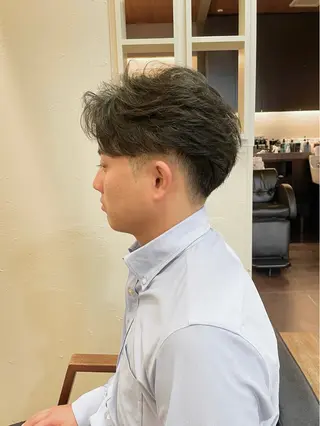 メンズ OPShair　ANELLO所属・ショート/ボブ/ メンズ/縮毛矯正のヘアスタイル