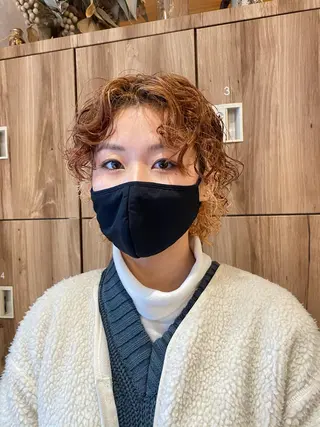 ショート パーマ パーマ指名No1 /namiのヘアスタイル